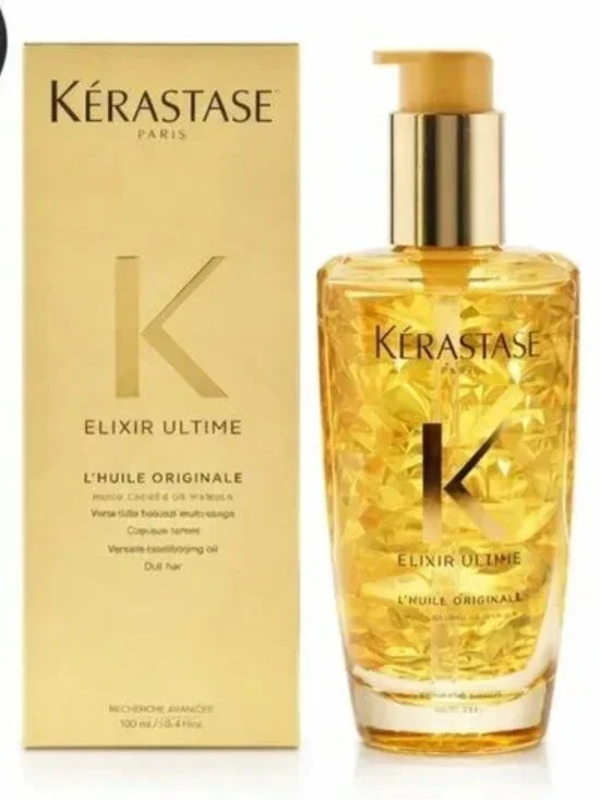 Kerastase Elixir Ultime L'Huile Originale Hair Beauty Oil 100ml Free Delivery - Picture 3 of 3